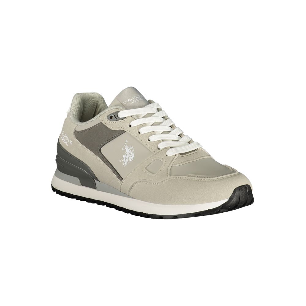 U.S. POLO ASSN. Grauer Herren-Sneaker aus Polyurethan