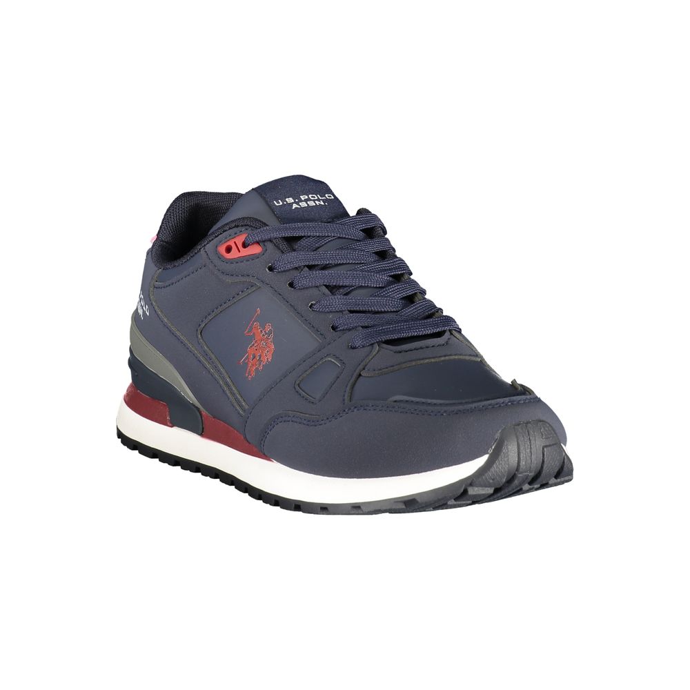 U.S. POLO ASSN. Blauer Sneaker aus Polyurethan für Herren