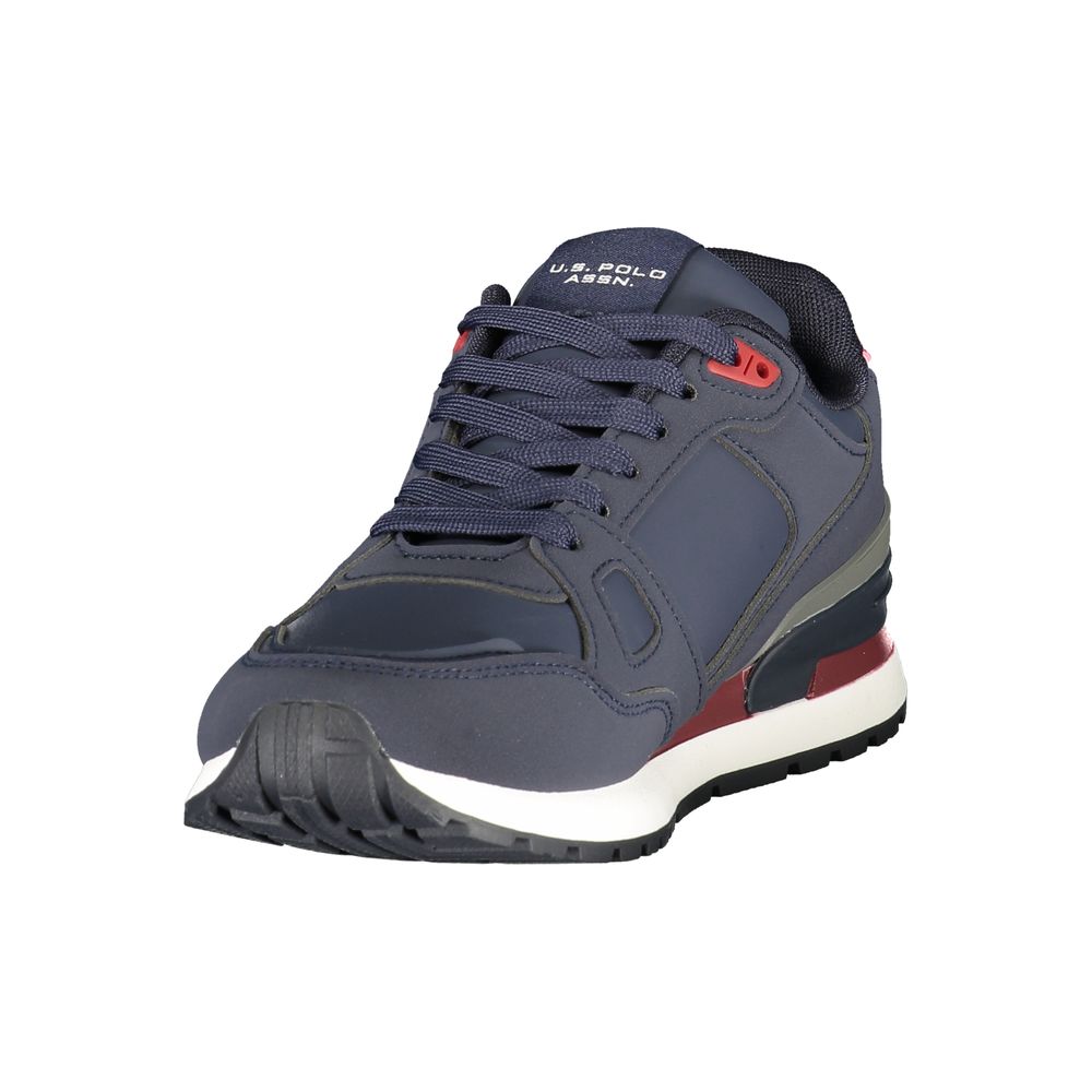 U.S. POLO ASSN. Blauer Sneaker aus Polyurethan für Herren