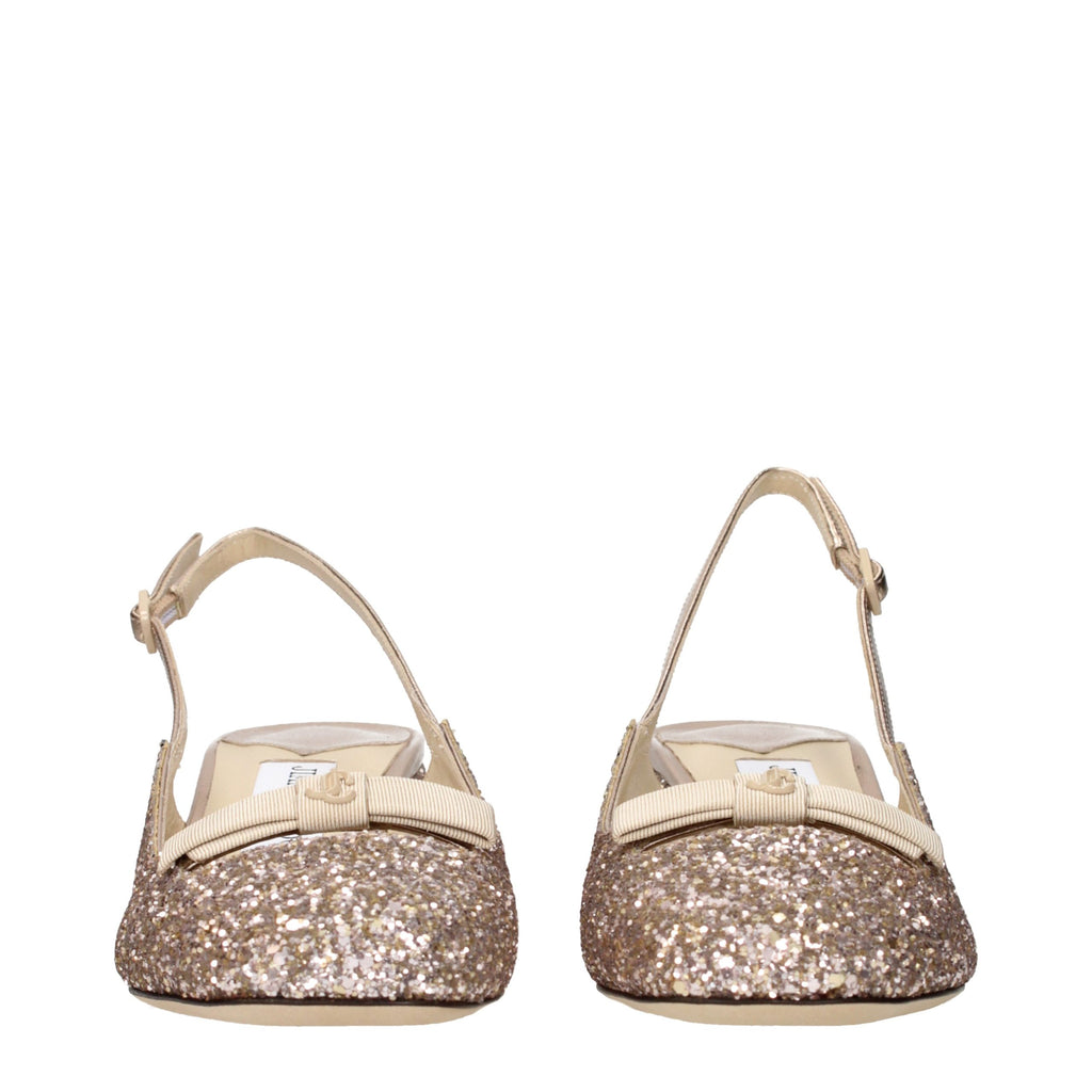 Jimmy Choo Pink Plastic Flat Sandals