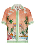 Casablanca Mehrfarbige Seidenbluse