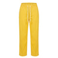 Trussardi Jeans Gelbe Baumwollhose für Damen
