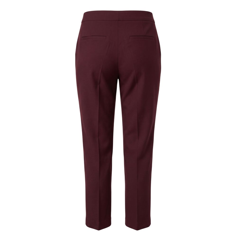 Trussardi Jeans Rote Damen-Hose aus Viskose