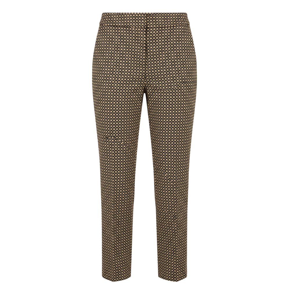 Trussardi Jeans Schwarze Polyesterhose für Damen