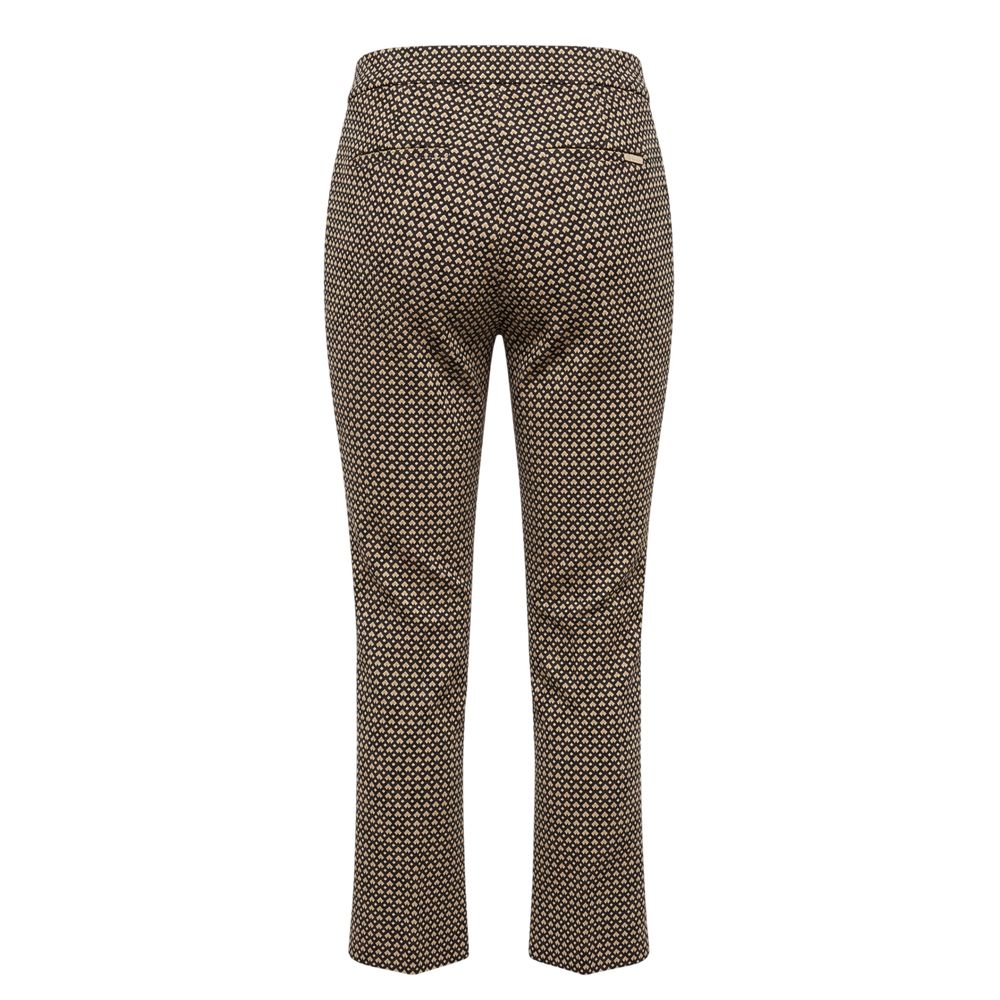 Trussardi Jeans Schwarze Polyesterhose für Damen