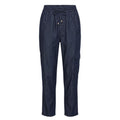 Trussardi Jeans Blaue Baumwollhose für Damen