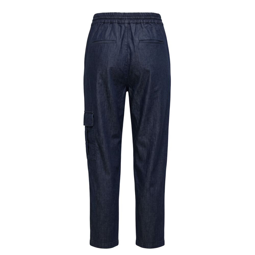 Trussardi Jeans Blaue Baumwollhose für Damen