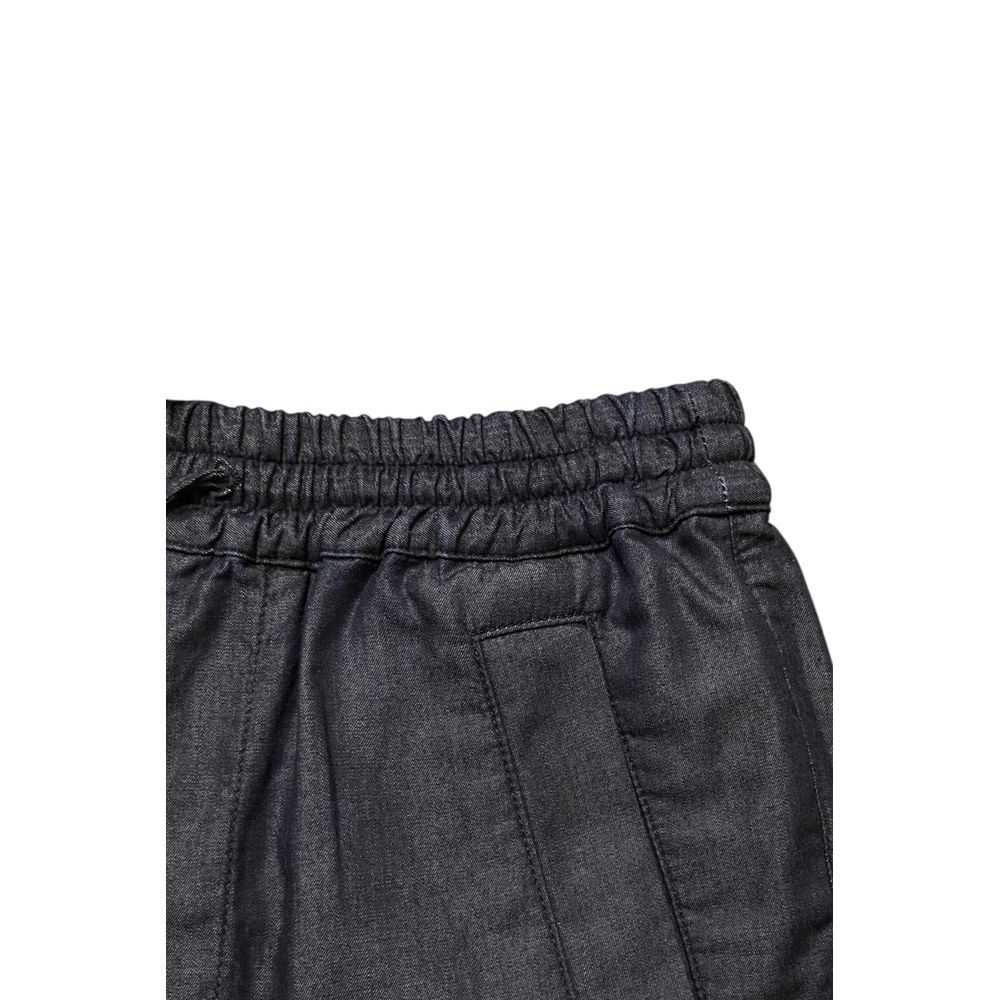 Trussardi Jeans Blaue Baumwollhose für Damen