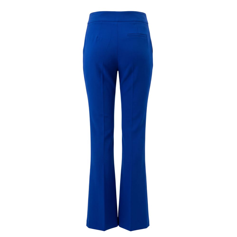 Trussardi Jeans Blaue Damen-Hose aus Polyester