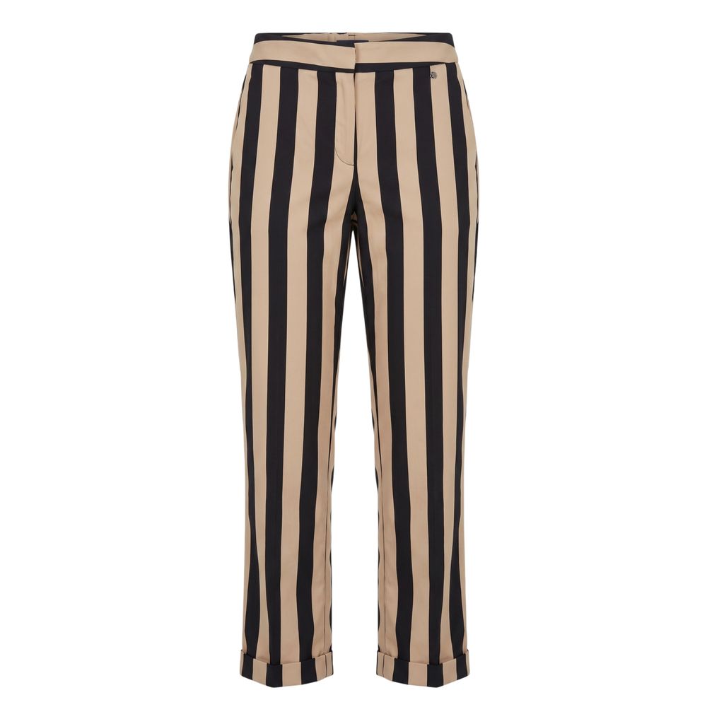 Trussardi Jeans Schwarze Damen-Hose aus Viskose