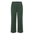 Trussardi Jeans Grüne Damen-Hose aus Polyester