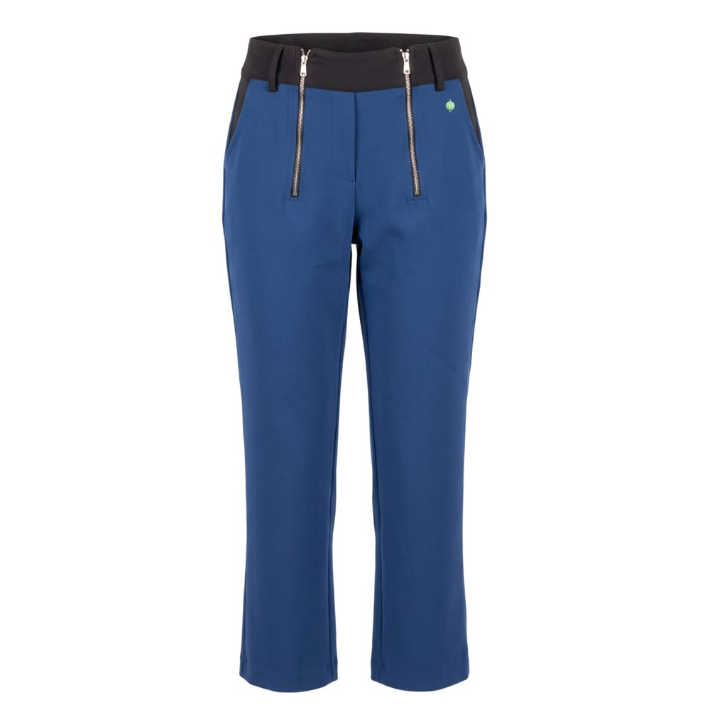 Trussardi Jeans Blaue Hose aus Polyester für Damen