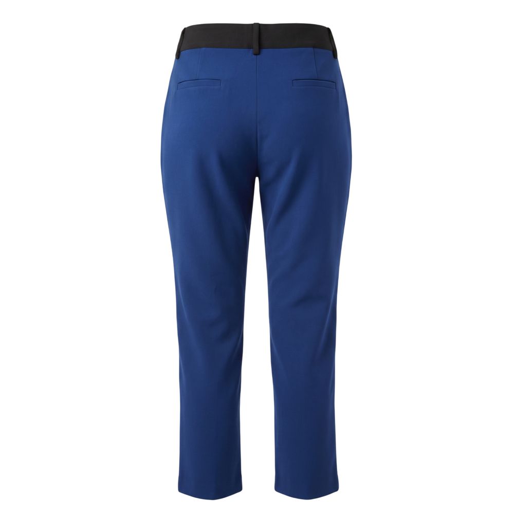 Trussardi Jeans Blaue Hose aus Polyester für Damen