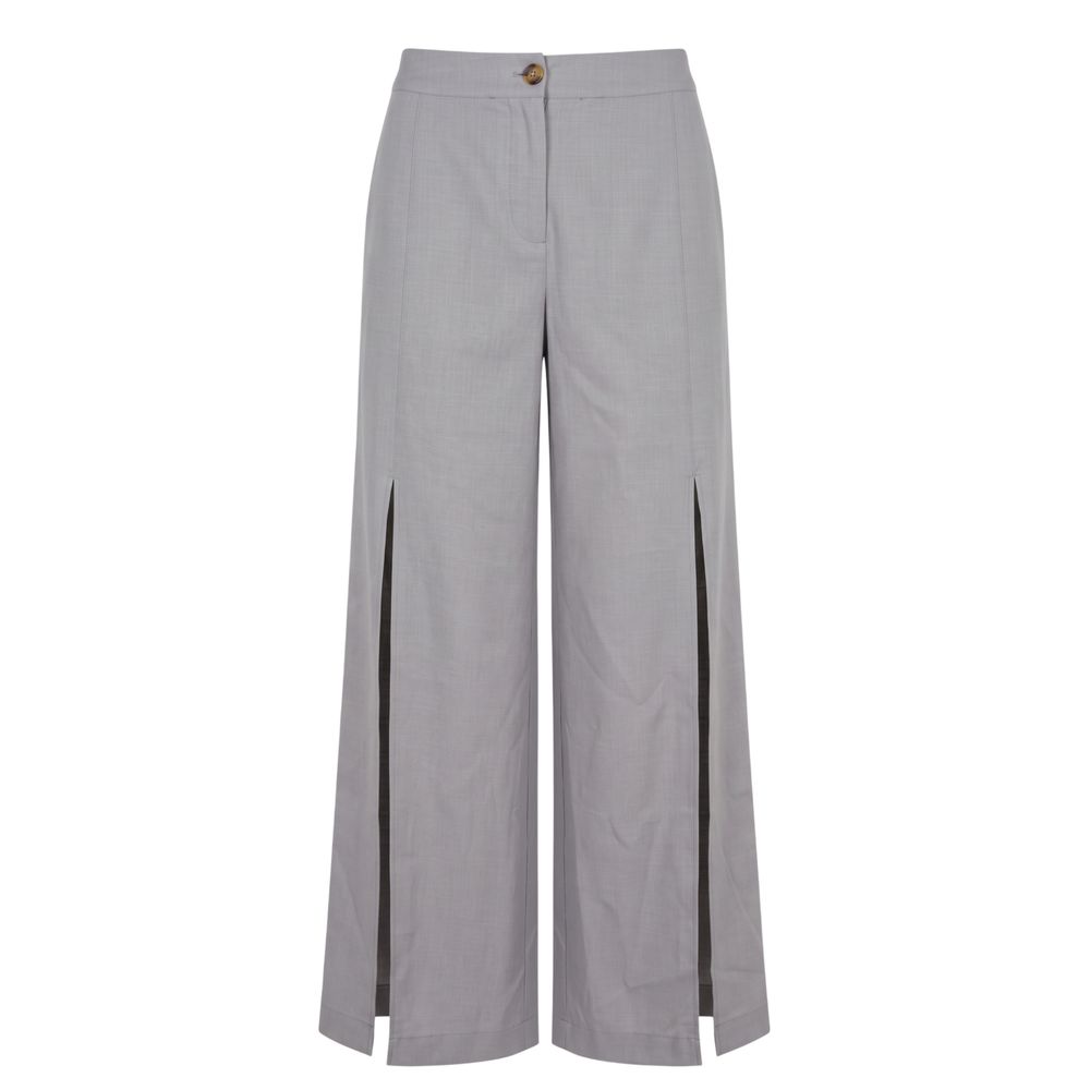 Trussardi Jeans Graue Hose aus Polyester für Damen