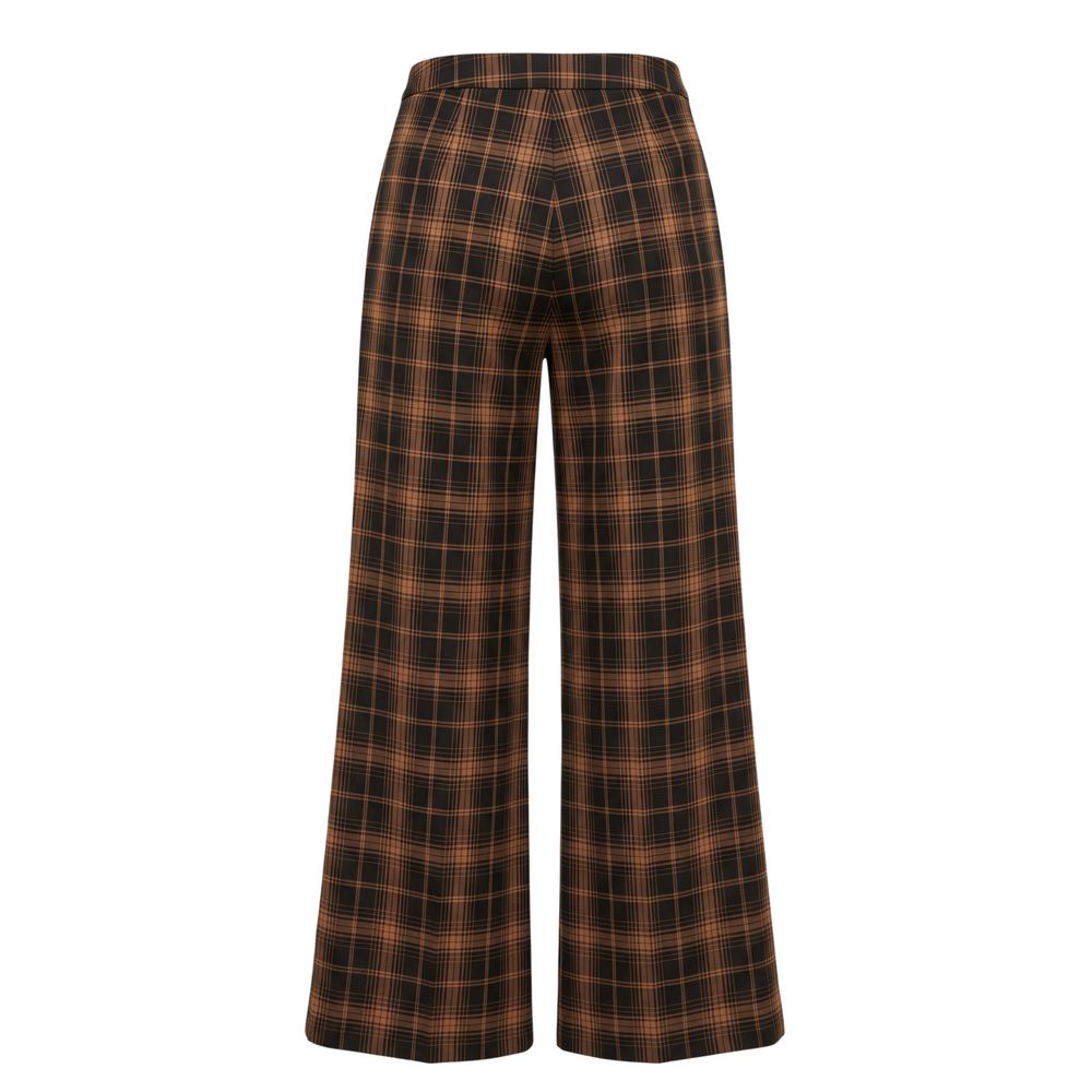 Trussardi Jeans Schwarze Polyesterhose für Damen