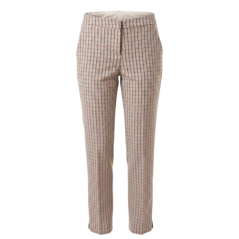 Trussardi Jeans Weiße Baumwollhose für Damen