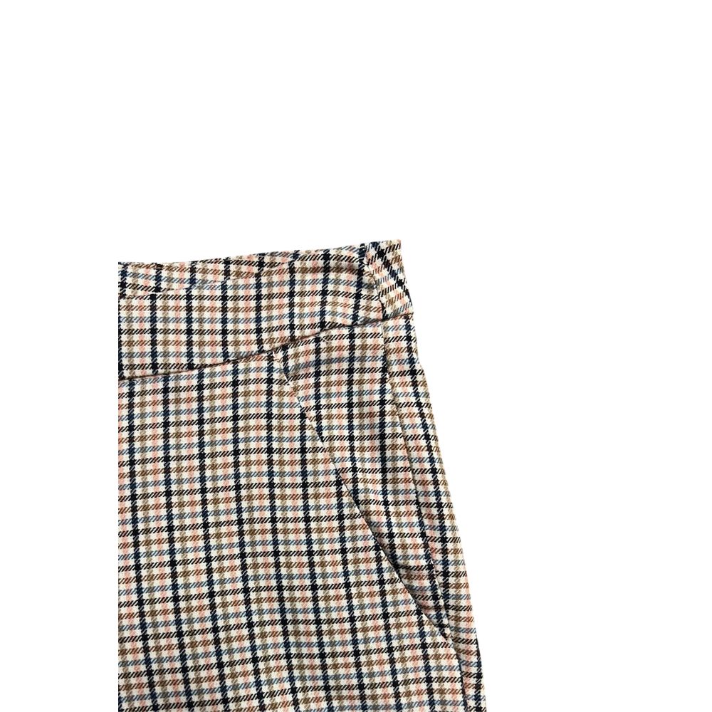 Trussardi Jeans Weiße Baumwollhose für Damen