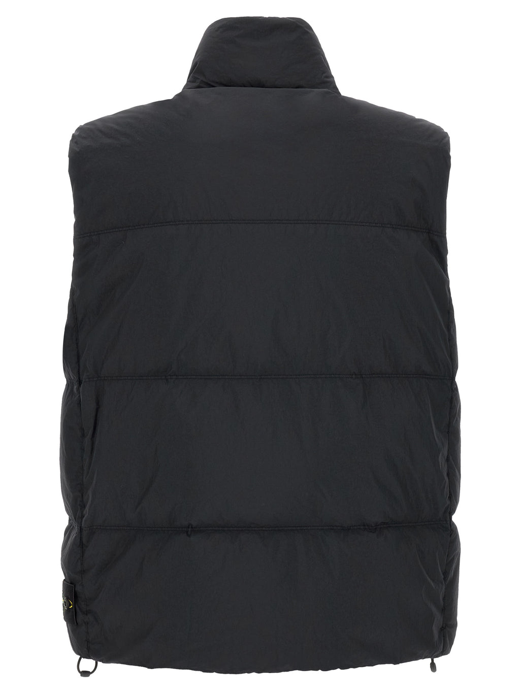 Stone Island Blaue Ärmellose Jacke aus Polyamid