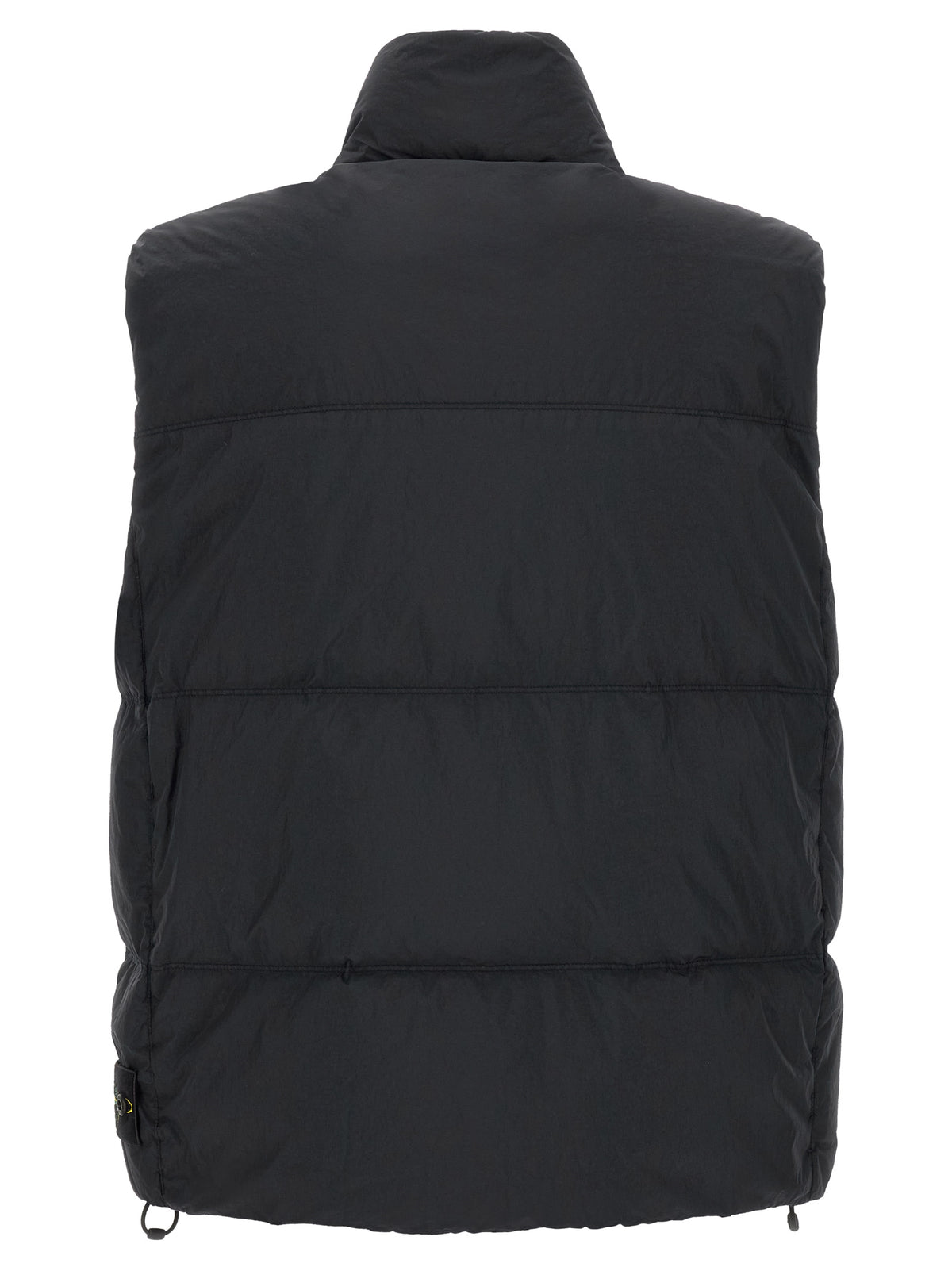 Stone Island Blaue Ärmellose Jacke aus Polyamid