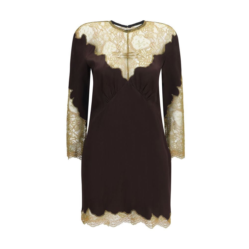The Attico Mehrfarbiges Freizeitkleid aus Acetat
