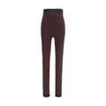 The Attico Lila Viskose Leggings