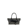 Miu Miu Schwarze Kalbsleder Bos Taurus Handtasche