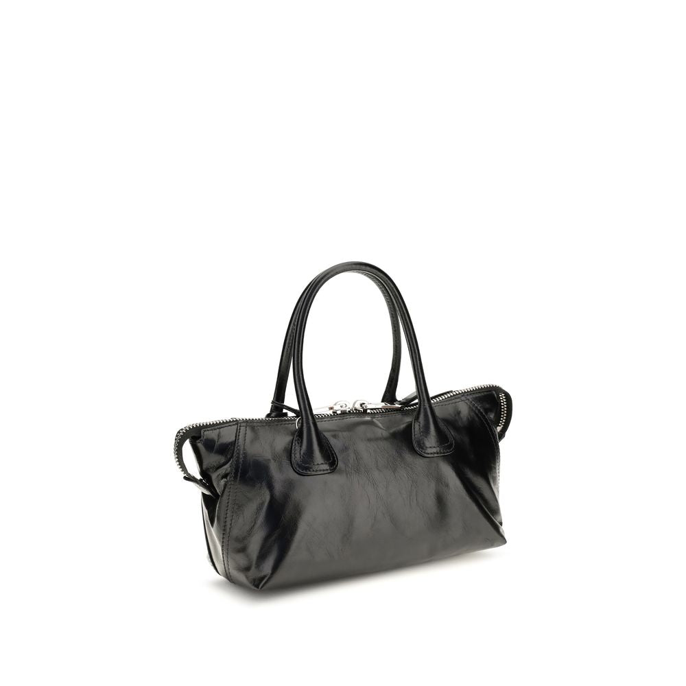 Miu Miu Schwarze Kalbsleder Bos Taurus Handtasche