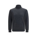 Giorgio Armani Grauer Kaschmir-Rollkragenpullover