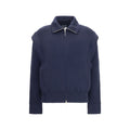 Giorgio Armani Blauer Woll-Oversize-Bomber