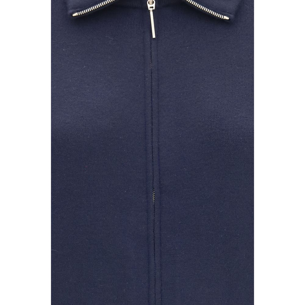 Giorgio Armani Blauer Woll-Oversize-Bomber