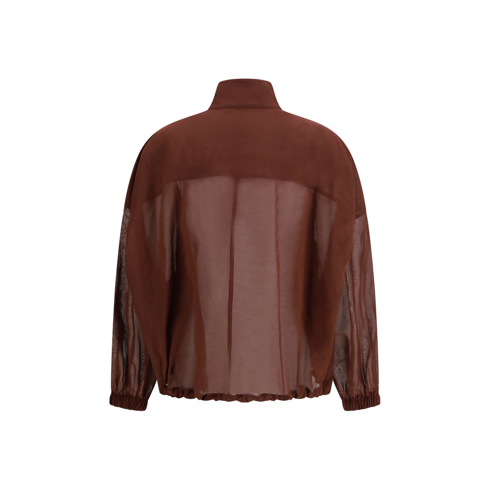 Brunello Cucinelli Mehrfarbiger Baumwollpullover