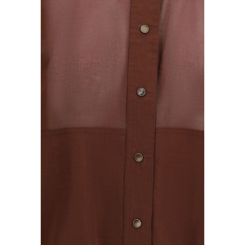 Brunello Cucinelli Mehrfarbiger Baumwollpullover