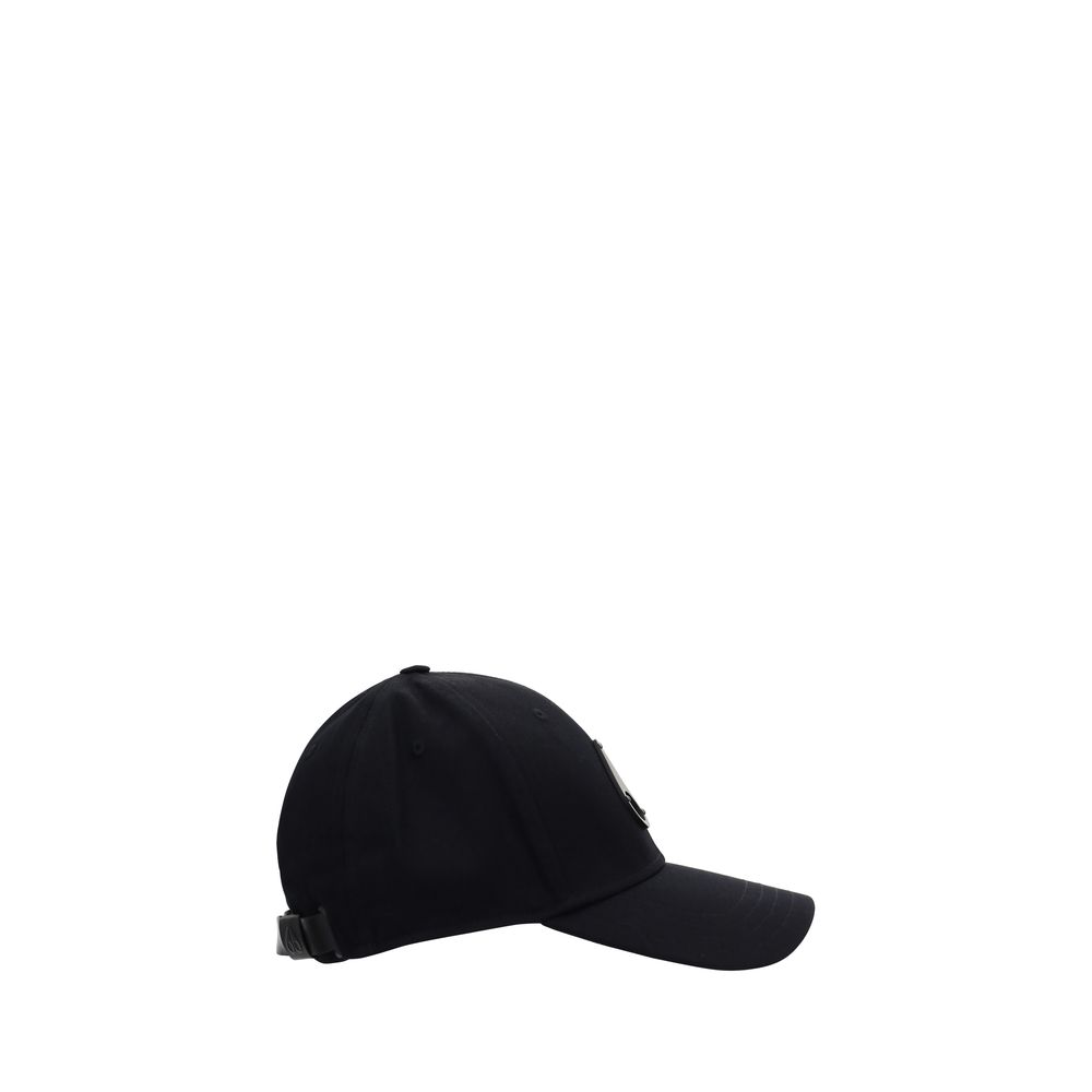 Moose Knuckles Schwarze Baumwollkappe (Baseball Cap)