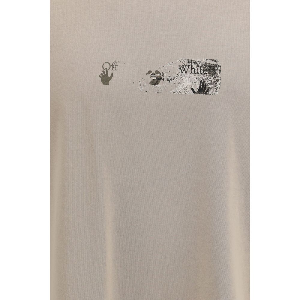 Off-White Beige Baumwoll-Sportbekleidung