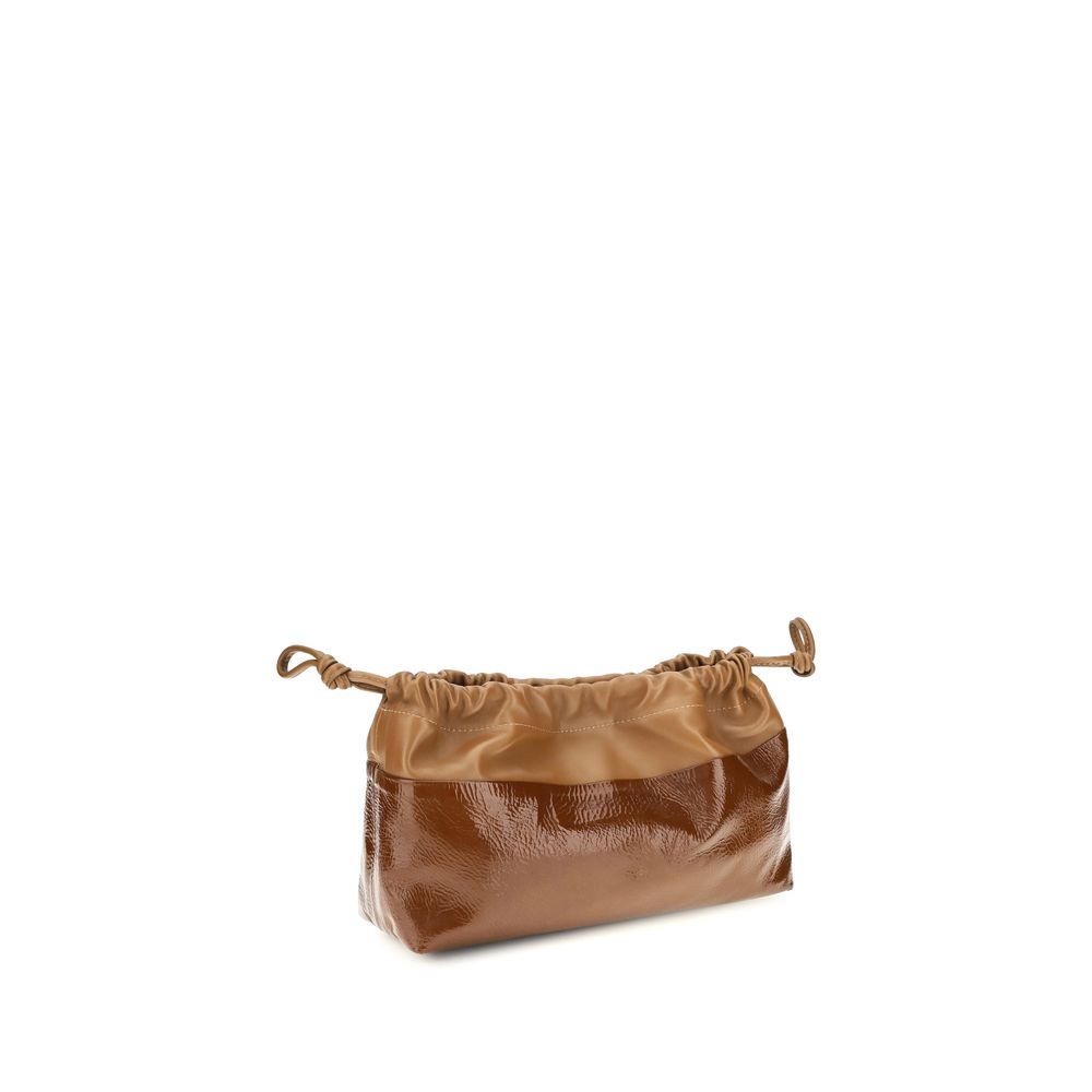 Pierre Hardy Bicolor Calf Leather Bos Taurus Schultertasche