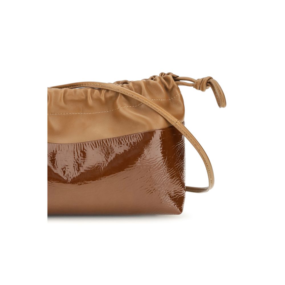 Pierre Hardy Bicolor Calf Leather Bos Taurus Schultertasche