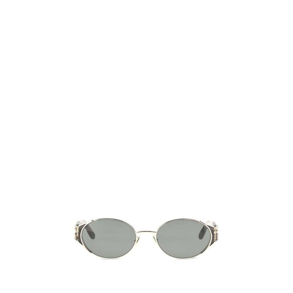 Saint Laurent Schwarze Sonnenbrille aus Acetat