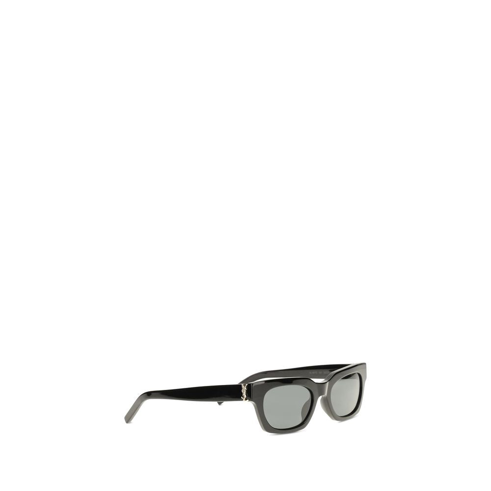 Saint Laurent Schwarze Sonnenbrille aus Acetat
