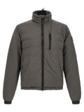 Canada Goose Zweifarbige Polyamid-Steppjacke in voller Länge