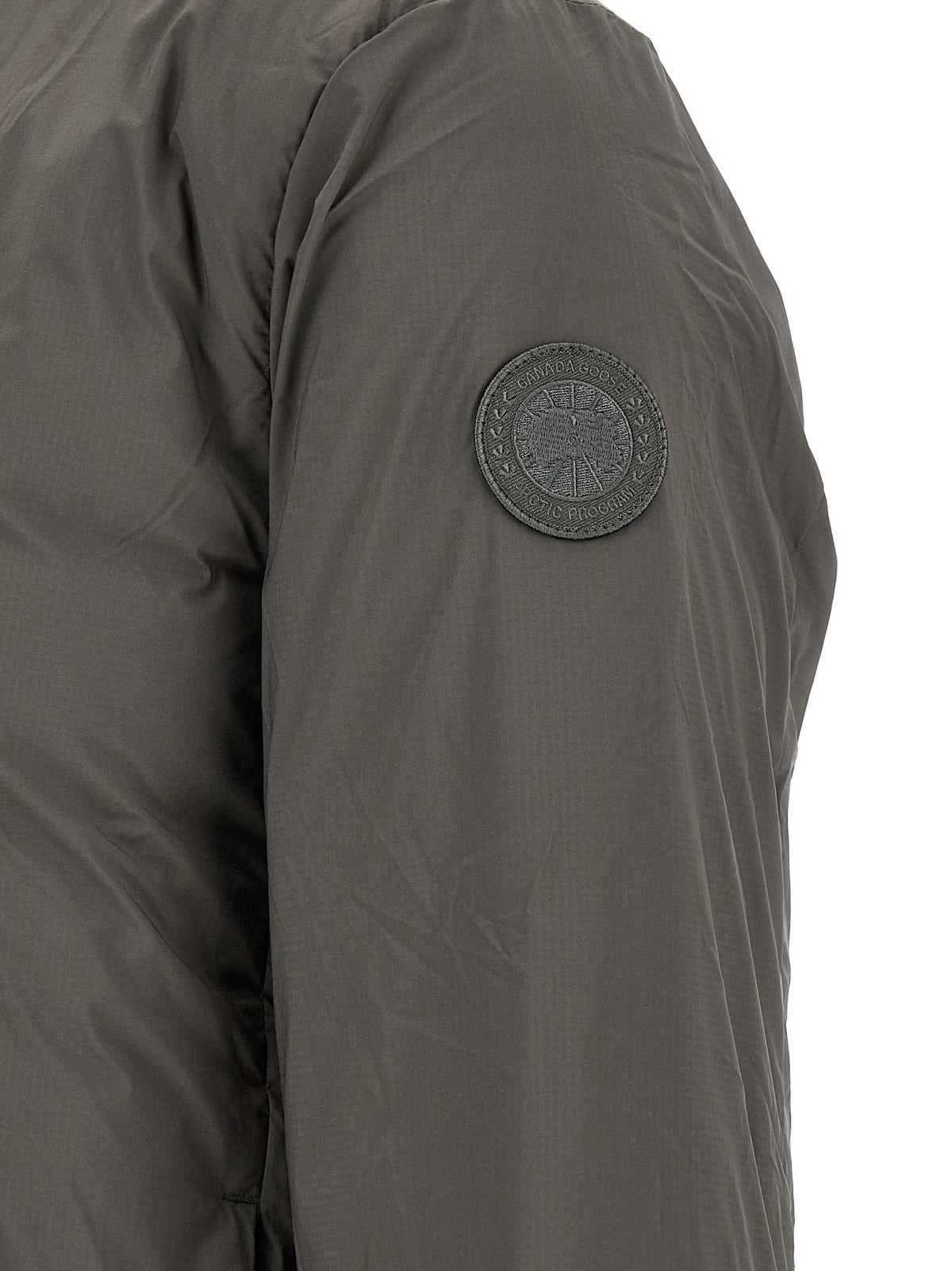 Canada Goose Zweifarbige Polyamid-Steppjacke in voller Länge