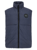 Canada Goose Blaue Ärmellose Jacke aus Polyamid