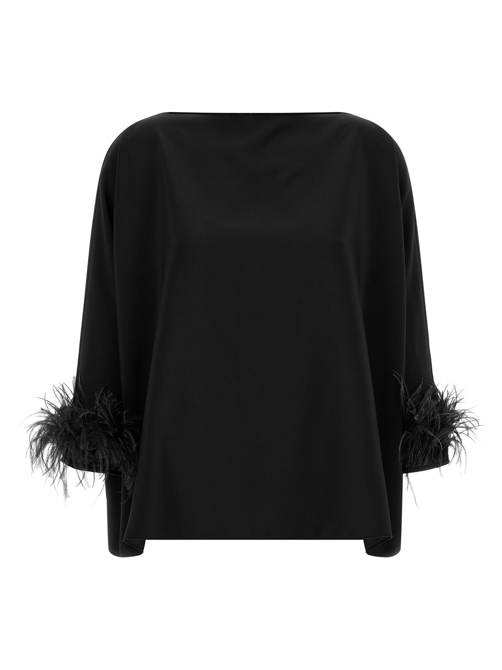 Gianluca Capannolo Schwarze Viskosebluse