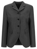 Jil Sander Grauer Wollblazer