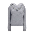 Prada Grauer Kaschmir-Pullover