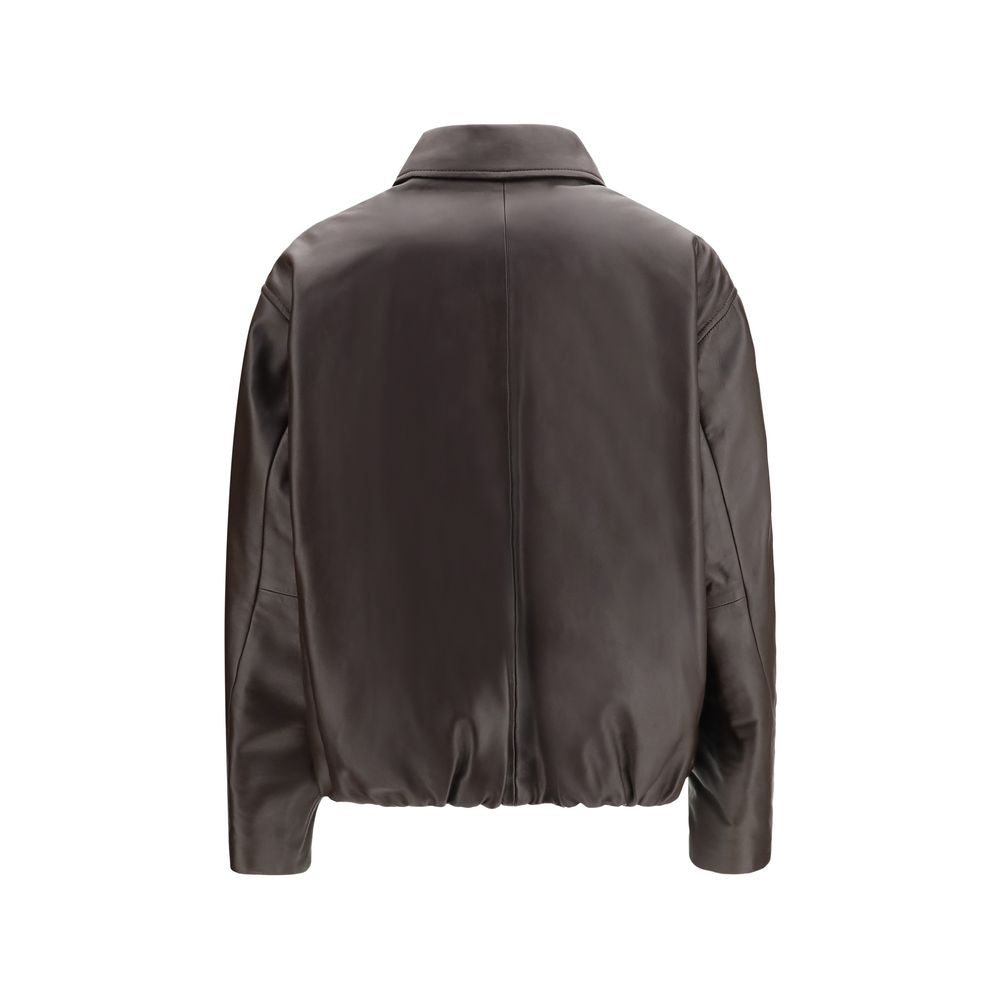 Arma Brauner Leder Bomber