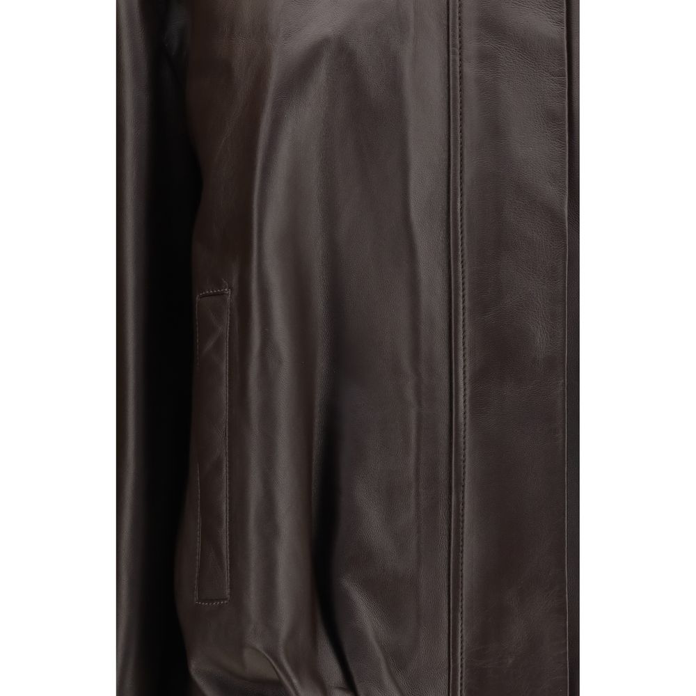 Arma Brauner Leder Bomber