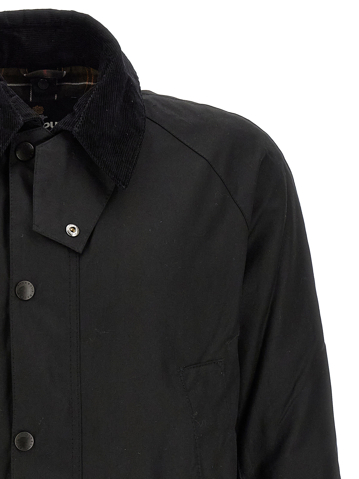 Barbour Schwarze Baumwolljacke