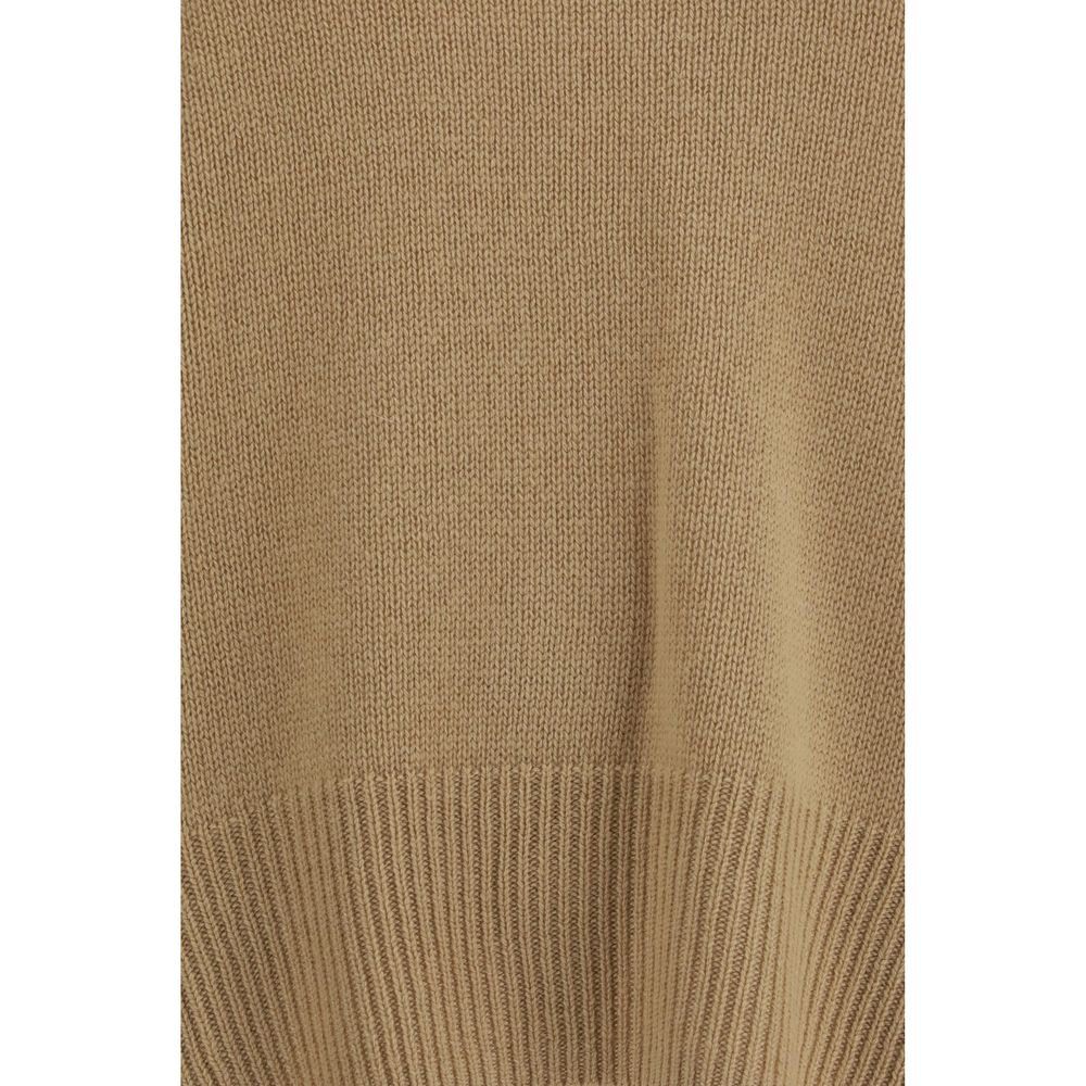 Allude Beige Kaschmir-Sweatshirt