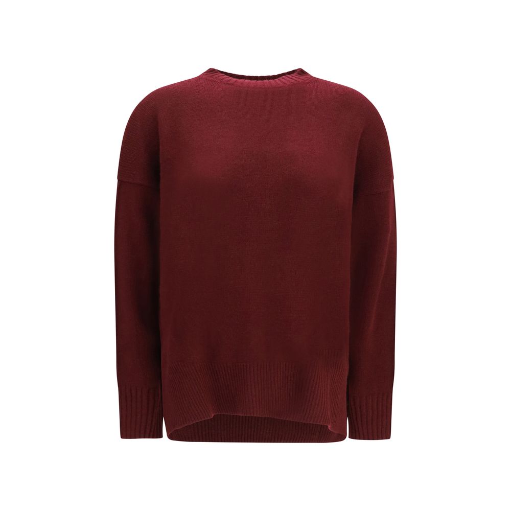 Allude Bordeaux Kaschmir-Sweatshirt