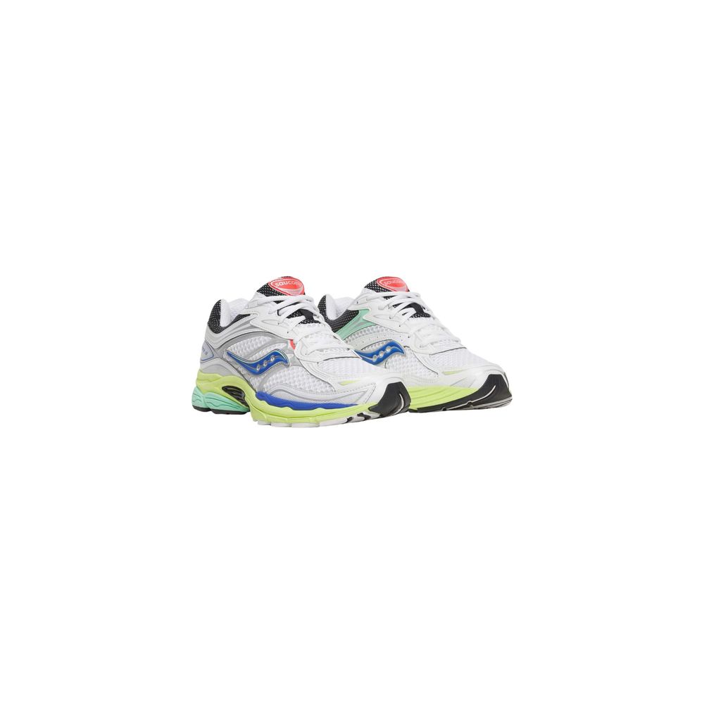 Saucony Weiße synthetische Sportsneakers